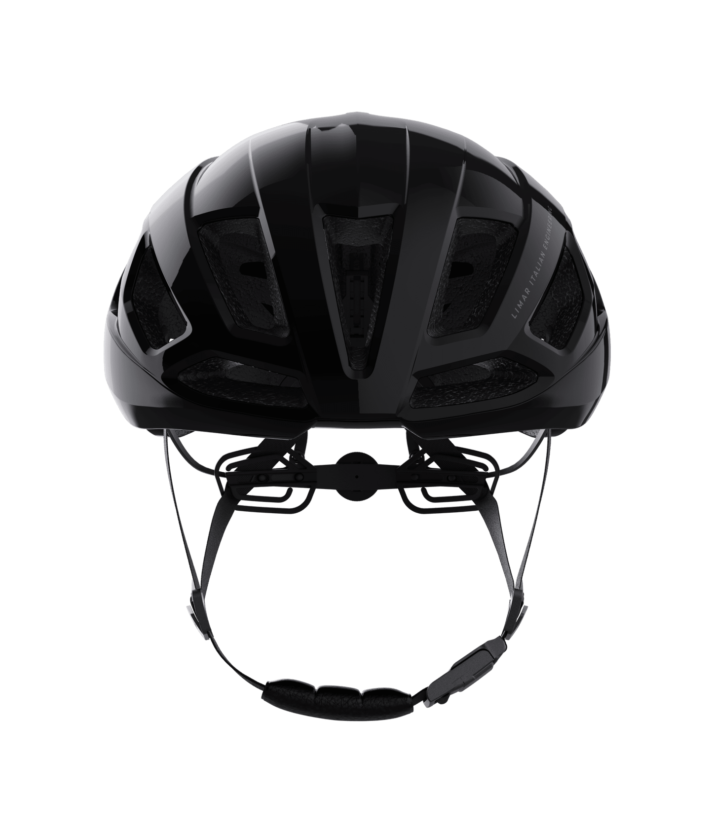 Limar Air Atlas UAP – Casco de ciclismo de ruta aerodinámico (3 colores) Negro (Glossy Black)