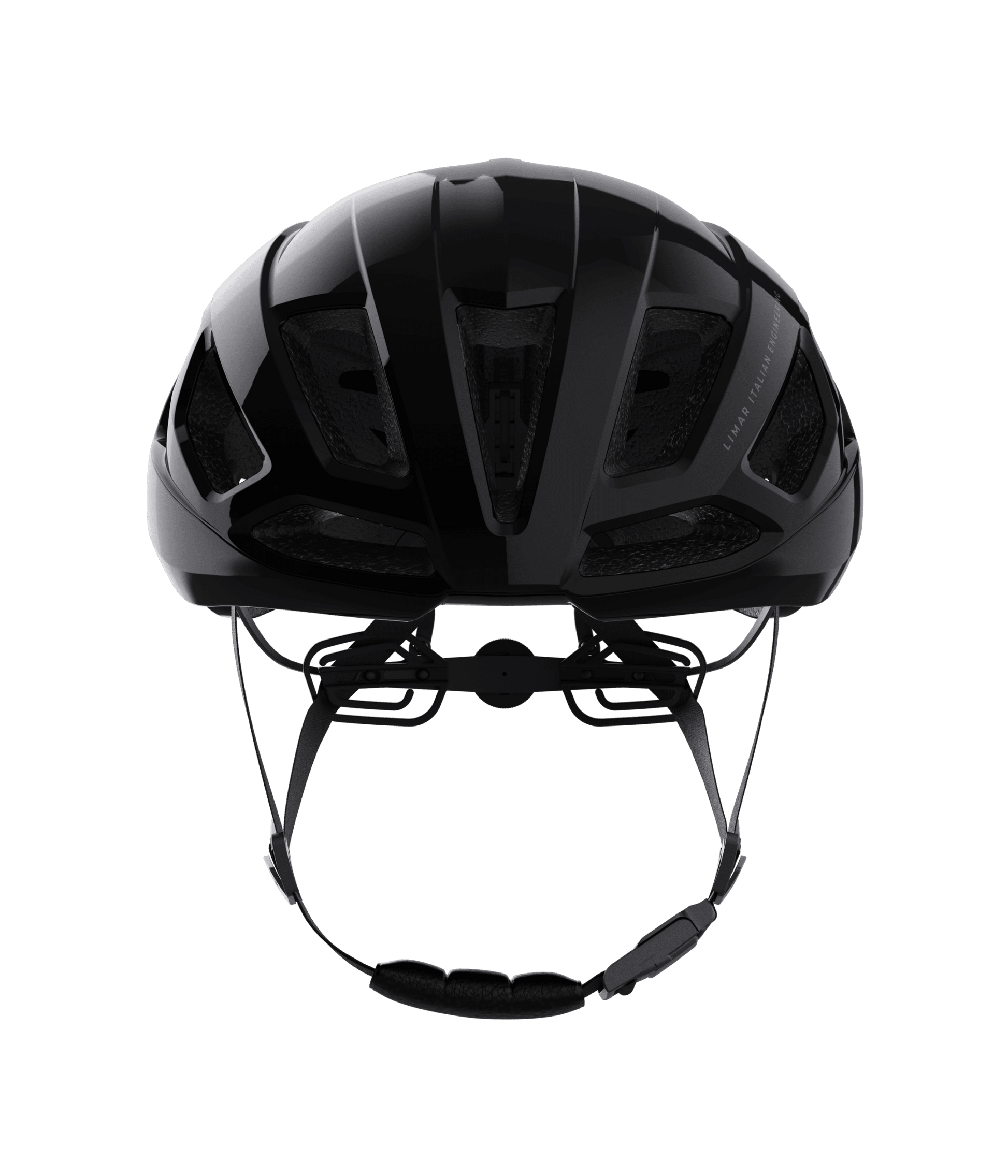 Limar Air Atlas UAP – Casco de ciclismo de ruta aerodinámico (3 colores) Negro (Glossy Black)