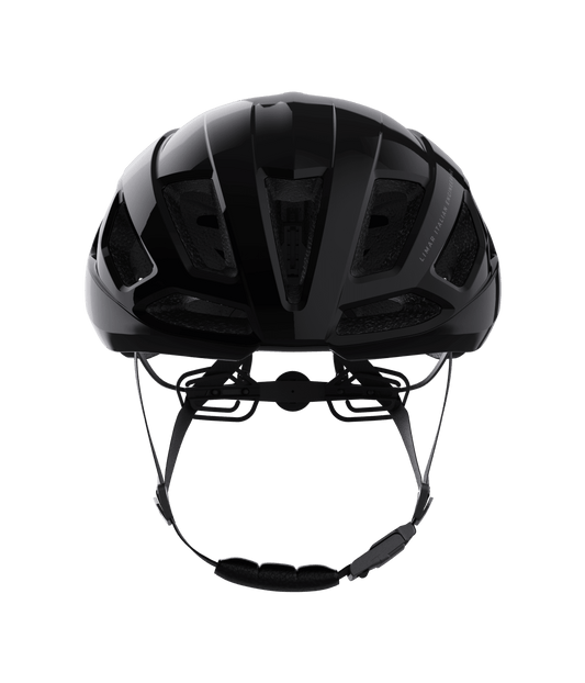 Limar Air Atlas UAP – Casco de ciclismo de ruta aerodinámico (3 colores) Negro (Glossy Black)