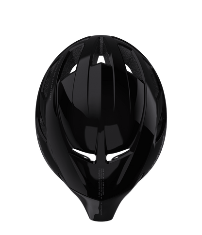 Limar Air Atlas UAP – Casco de ciclismo de ruta aerodinámico (3 colores) Negro (Glossy Black)