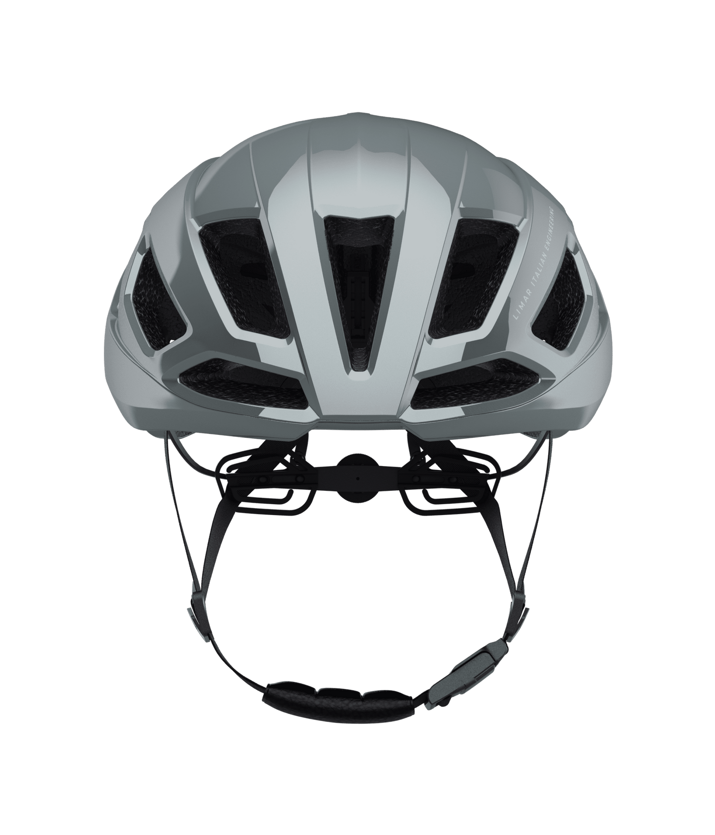 Limar Air Atlas UAP – Casco de ciclismo de ruta aerodinámico (3 colores) Gris (Metallic Grey Glossy)