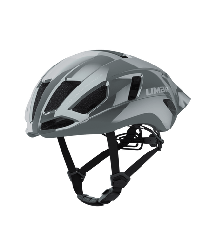 Limar Air Atlas UAP – Casco de ciclismo de ruta aerodinámico (3 colores) Gris (Metallic Grey Glossy)
