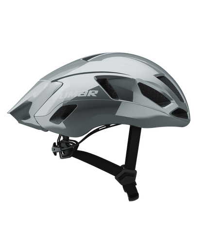 Limar Air Atlas UAP – Casco de ciclismo de ruta aerodinámico (3 colores) Gris (Metallic Grey Glossy)