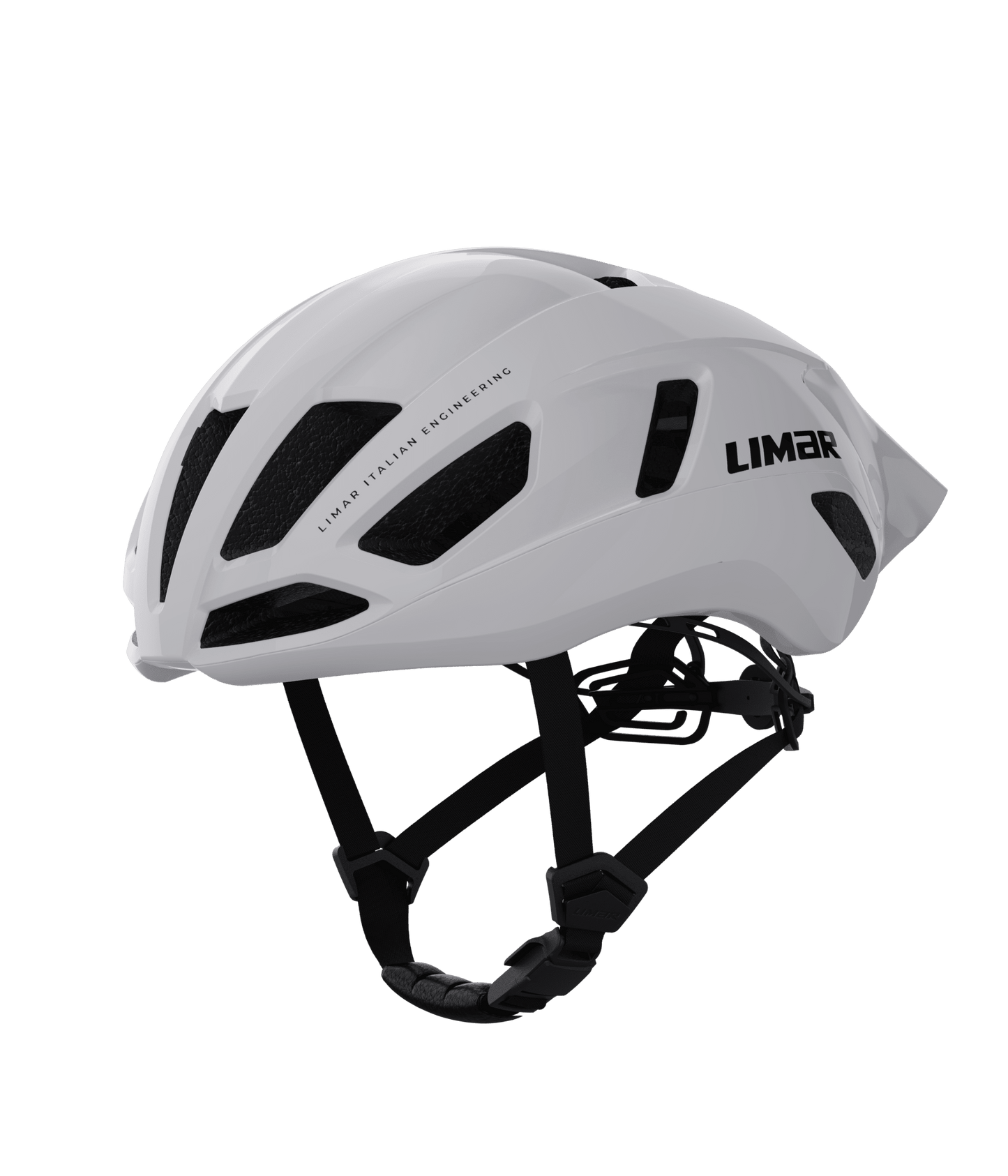 Limar Air Atlas UAP – Casco de ciclismo de ruta aerodinámico (3 colores) Blanco (Glossy White)