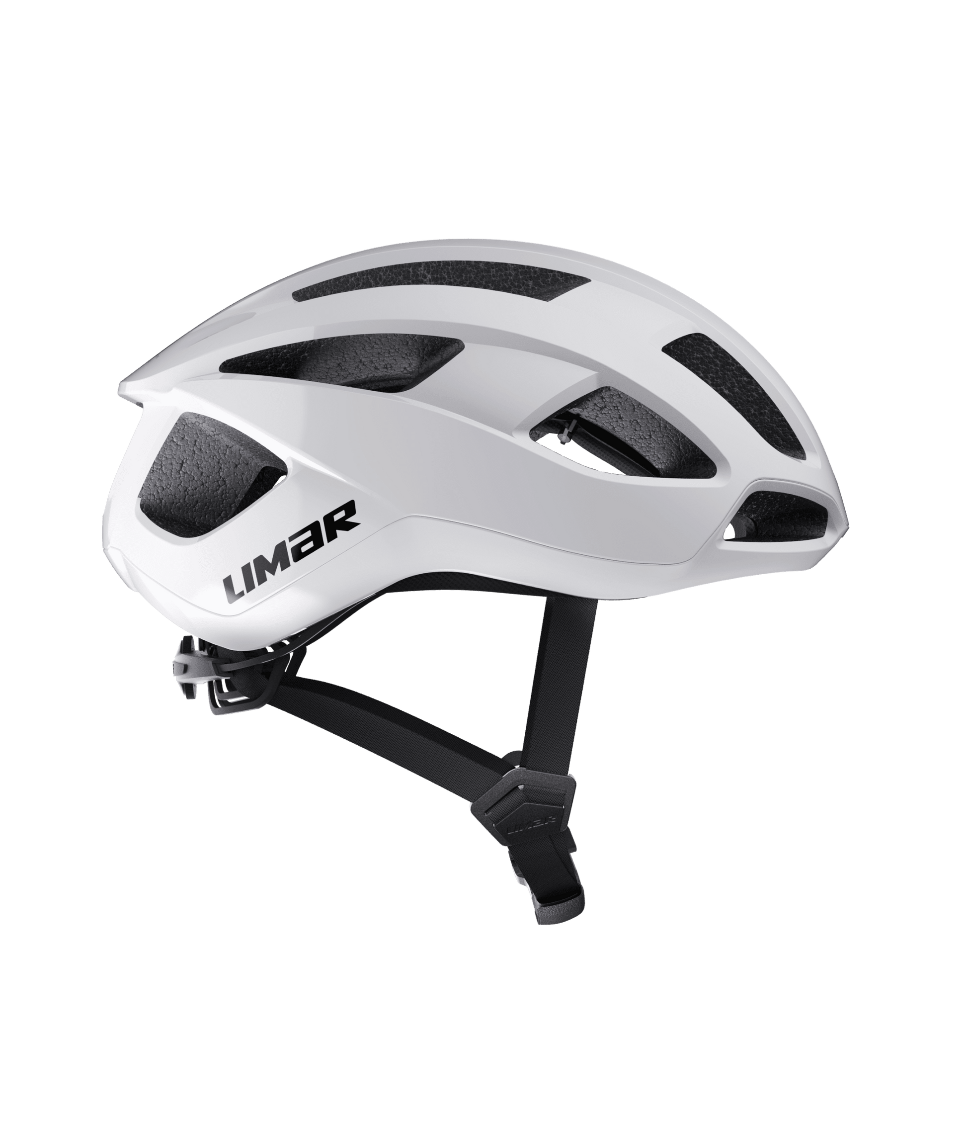 Limar Air Stratos Mag – Casco de ciclismo de ruta aerodinámico (2 colores) Blanco (Pure White)
