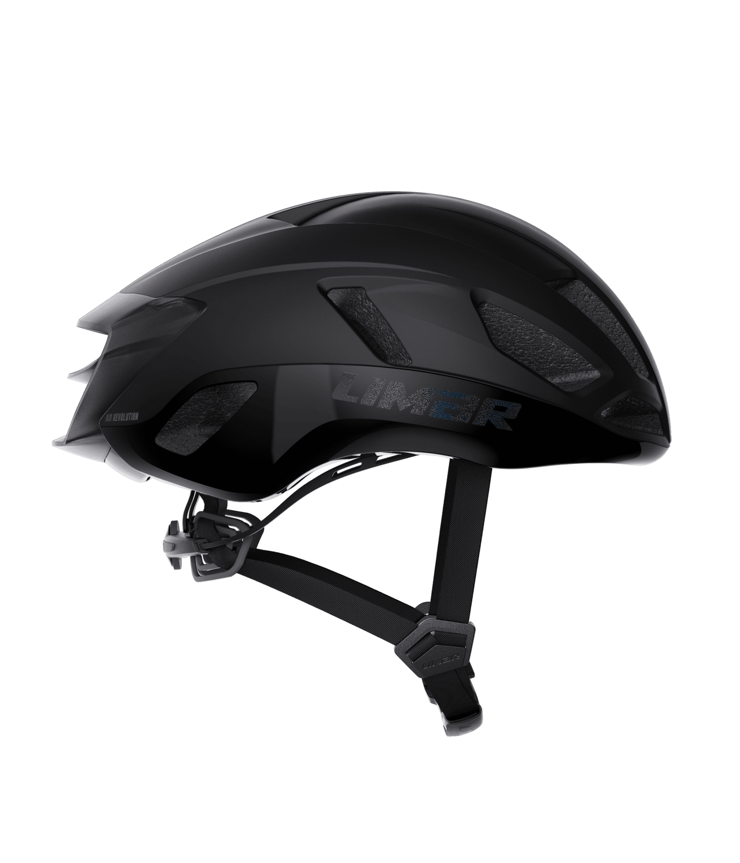 Limar Air Atlas – Casco de ciclismo de ruta aerodinámico (3 colores) Negro (Matt Black Iridescent)