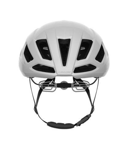Limar Air Atlas – Casco de ciclismo de ruta aerodinámico (3 colores) Blanco (White Iridescent)