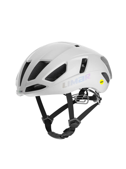 Casco de Ciclismo ruta Limar Air Atlas + Mips (Blanco + Iridiscente)