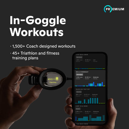 Lentes de Natación inteligentes Form Smart Swim gen 2. Data en lente
