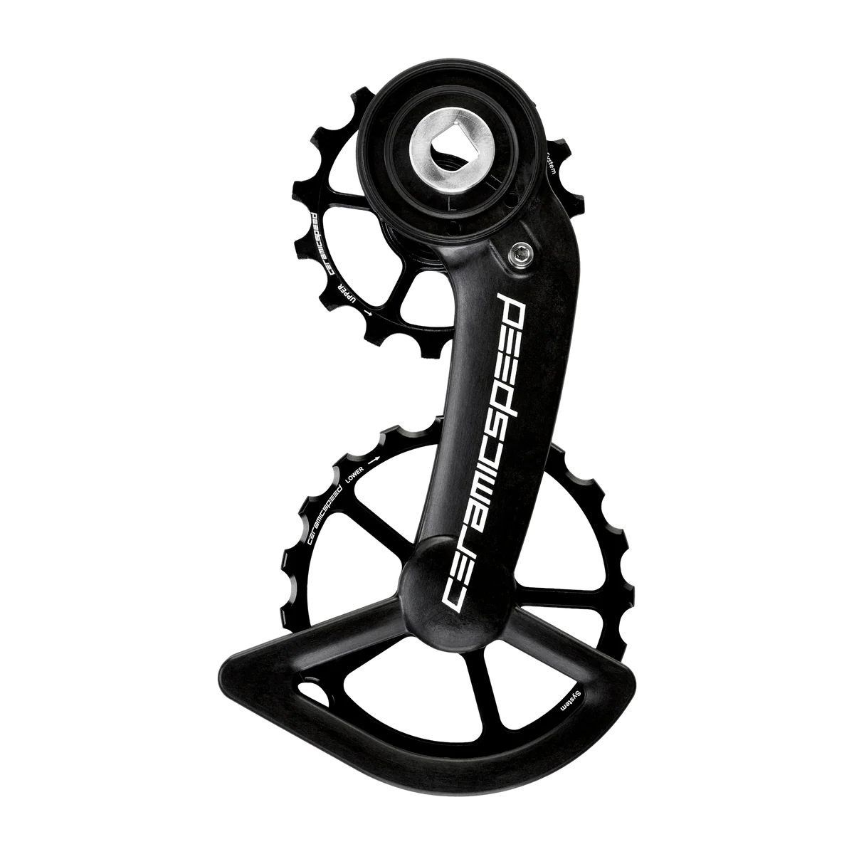 CeramicSpeed OSPW RS Alloy para SRAM Red/Force AXS – Sistema de roldanas sobredimensionadas de ruta.