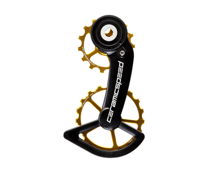 CeramicSpeed OSPW RS Alloy para SRAM Red/Force AXS – Sistema de roldanas sobredimensionadas de ruta.