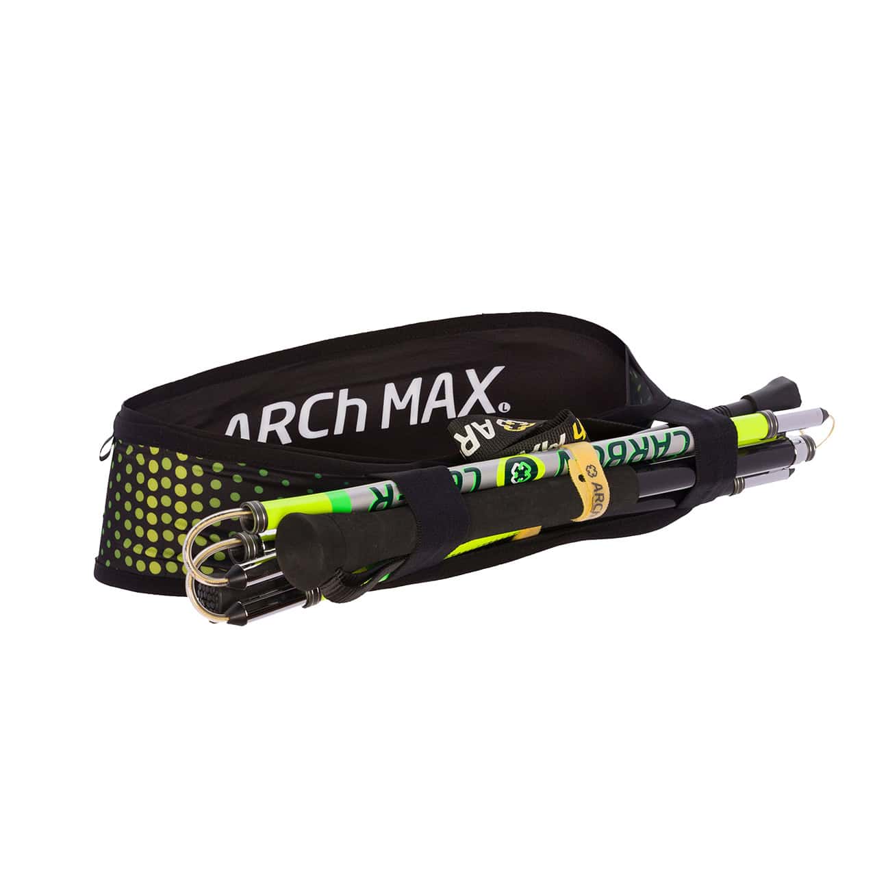 ARCh Max Belt Pro Trail - Cinturón portaobjetos de 5 bolsillos con Hydraflask de 300 ml.
