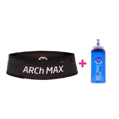 ARCh Max Belt Pro Trail - Cinturón portaobjetos de 5 bolsillos con Hydraflask de 300 ml.