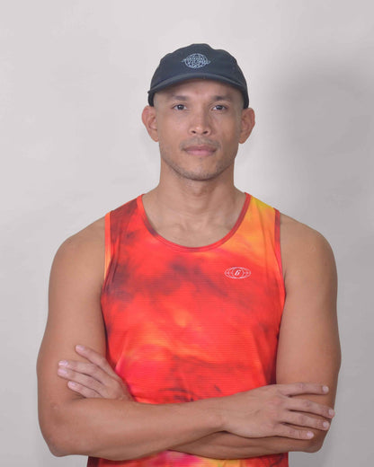 Polera Running Infernal  Gavia - Camiseta de correr sin mangas. Hombre