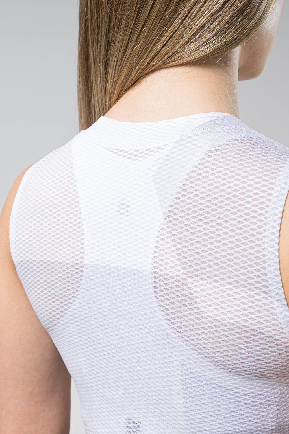 Gobik Second Skin – Camiseta primera capa de ciclismo mujer. (blanco)
