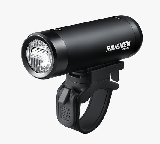 Luz Delantera para bicicelta Ravemen CR600 – 600 lúmenes, Resistente al Agua y Alta Visibilidad