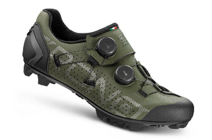Crono CX-1 - Zapato de ciclismo MTB XC o Gravel (Colores Rojo, Negro, Verde)