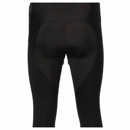 Calza AGU Switch Bibtight detalle de frente cortaviento y tratamiento DWR