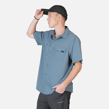 Camisa Outdoor Hombre Horizonte Azul - Atakama Outdoor