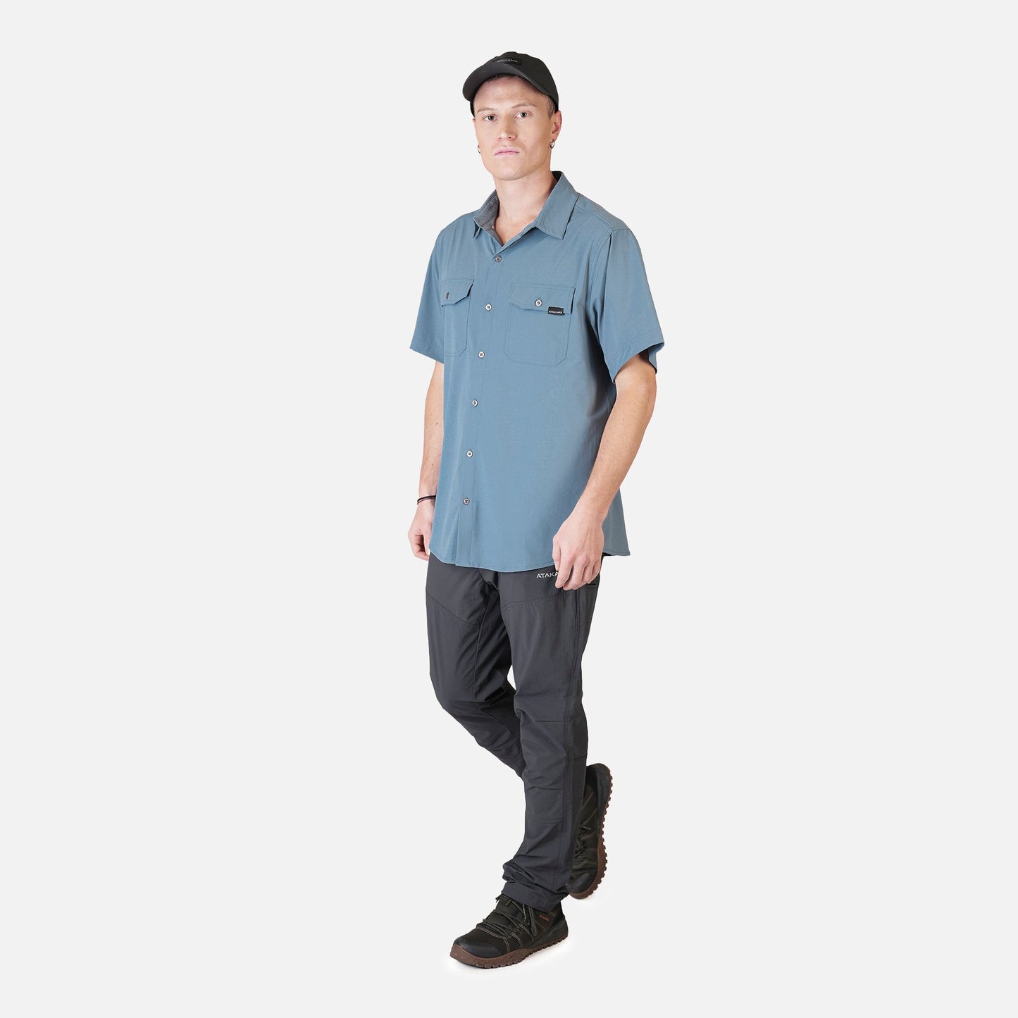 Camisa Outdoor Hombre Horizonte Azul - Atakama Outdoor
