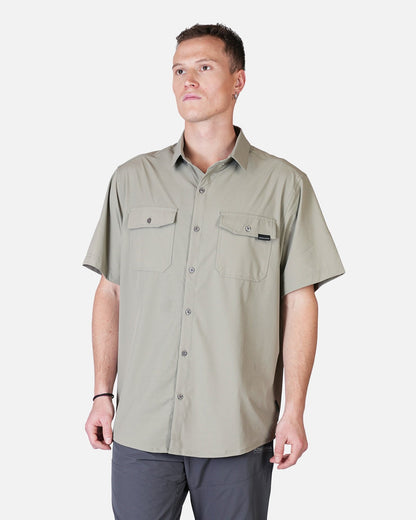 Camisa Outdoor Hombre Horizonte Verde - Atakama Outdoor