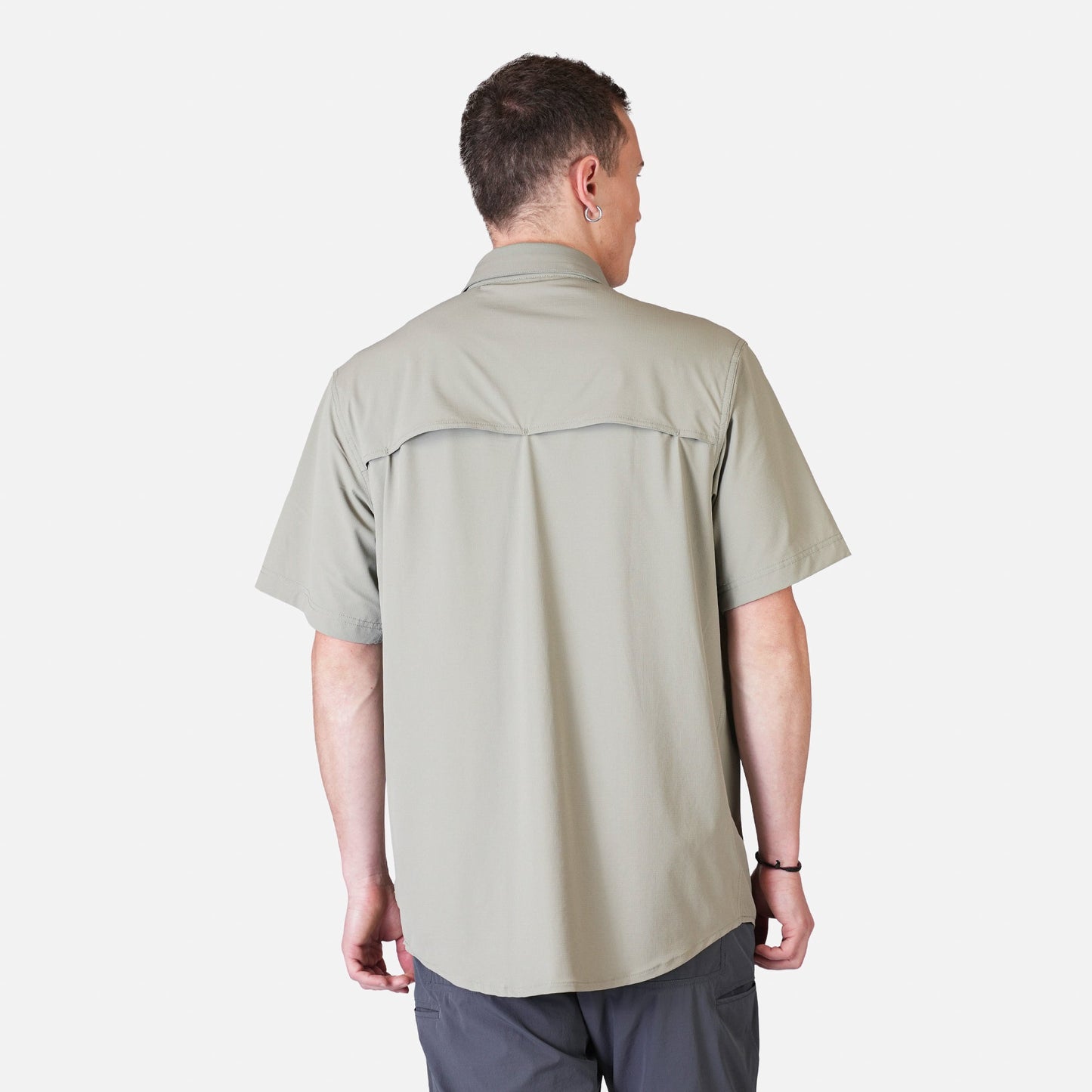 Camisa Outdoor Hombre Horizonte Verde - Atakama Outdoor