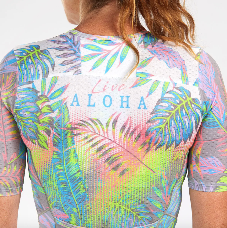 Trisuit o Traje de Triatlón Zoot Full Zip Live Aloha (Mujer)