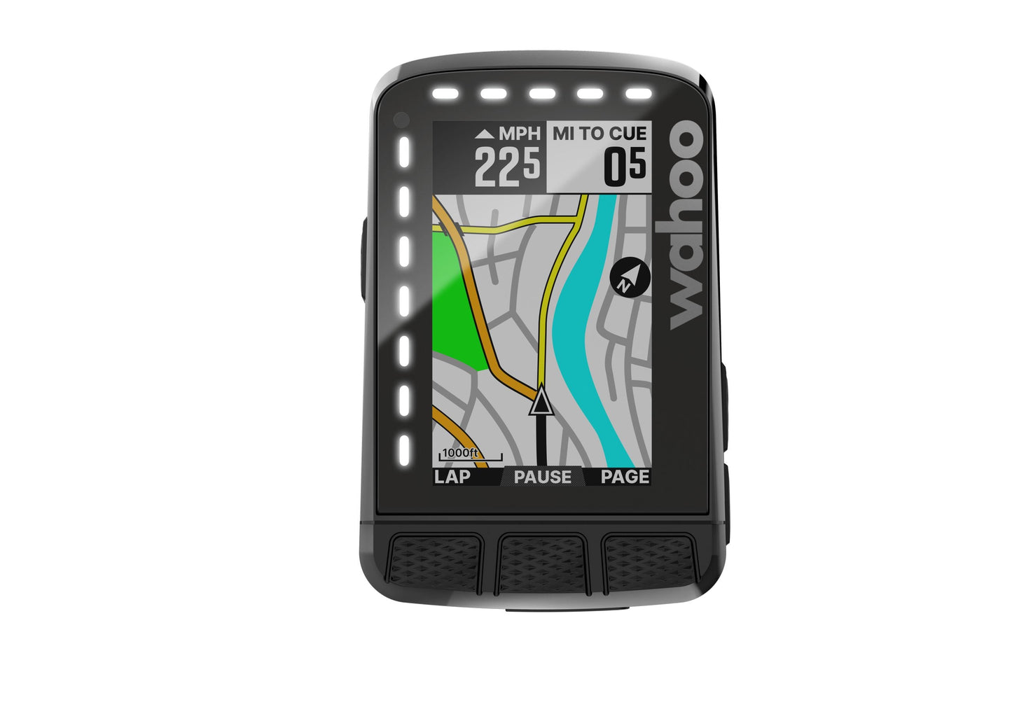 Ciclocomputador de ciclismo Wahoo Element Roam GPS V2 (con Accesorios)