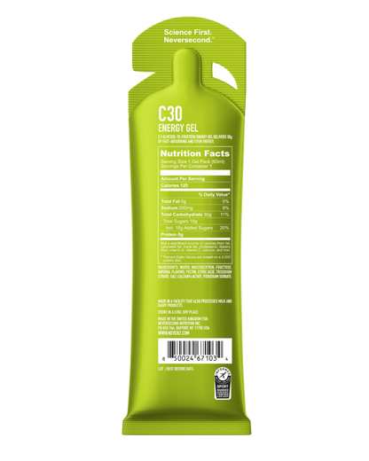 Gel Neversecond C30 (60g) (4 sabores)