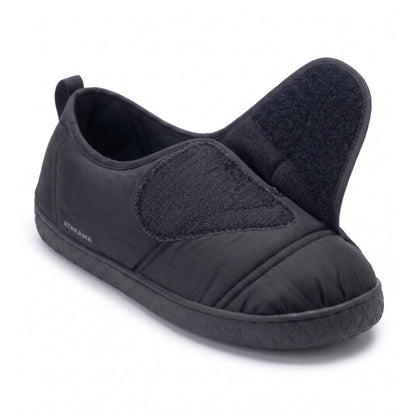 Atakama Outdoor Cochrane FLEX – Pantufla térmica con velcro negro