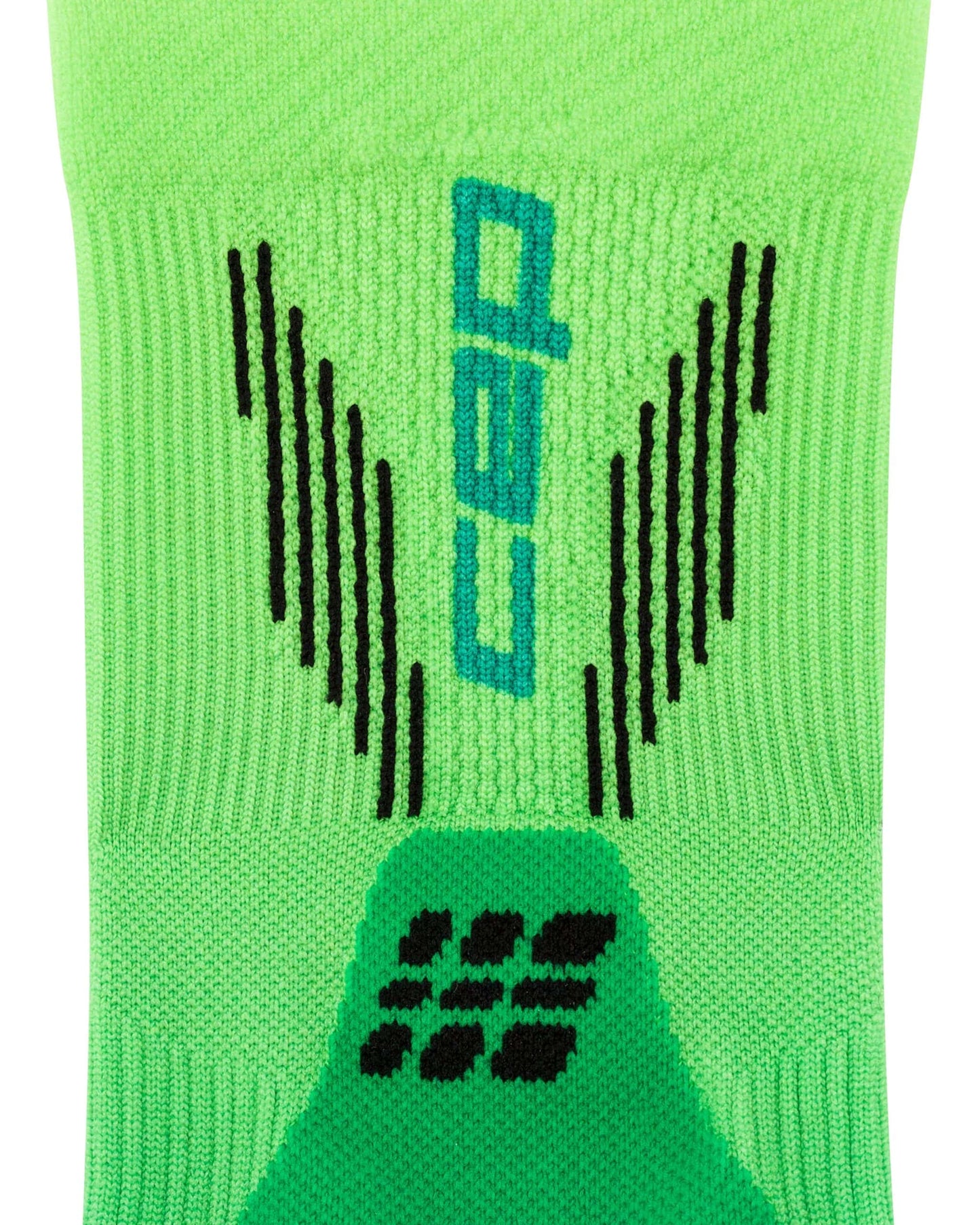 CEP Core Run Gradient Mid Cut 5.0 – Calcetines de compresión de running de corte medio (2 colores).