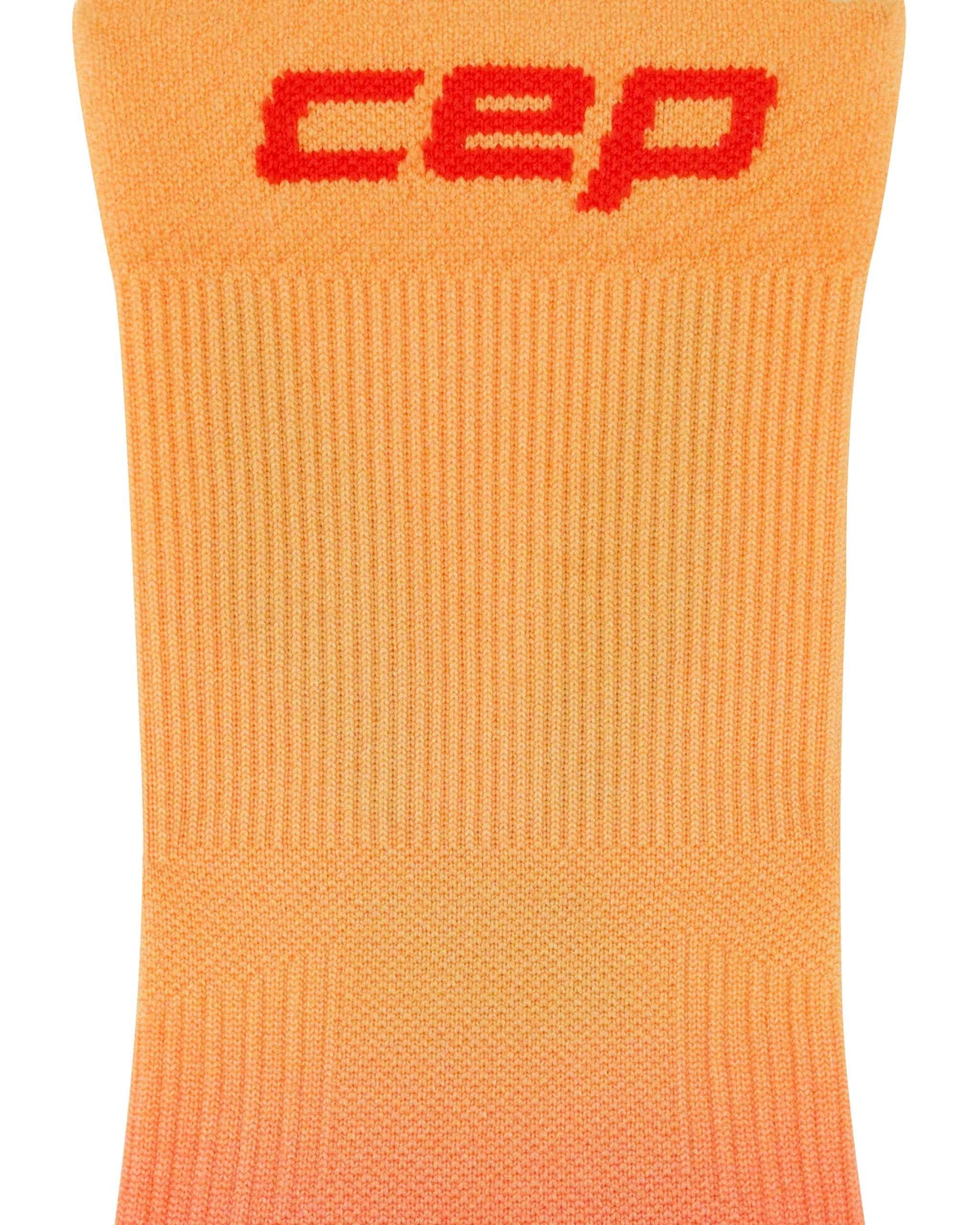 CEP Core Run Gradient Mid Cut 5.0 – Calcetines de compresión de running de corte medio (2 colores).
