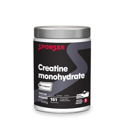 Sponser Creatine Monohydrate - Suplemento deportivo Creatina - 500g o 300g en Polvo