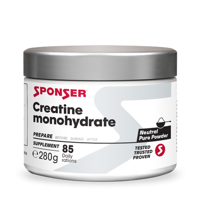 Sponser Creatine Monohydrate - Suplemento deportivo Creatina - 500g o 280g en Polvo