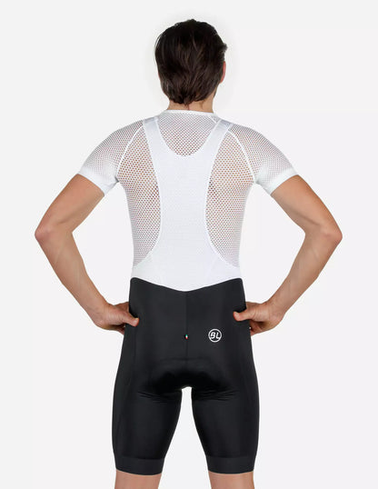 Bicycle Line Liegi – Calza corta con tirantes de ciclismo de ruta para hombre.