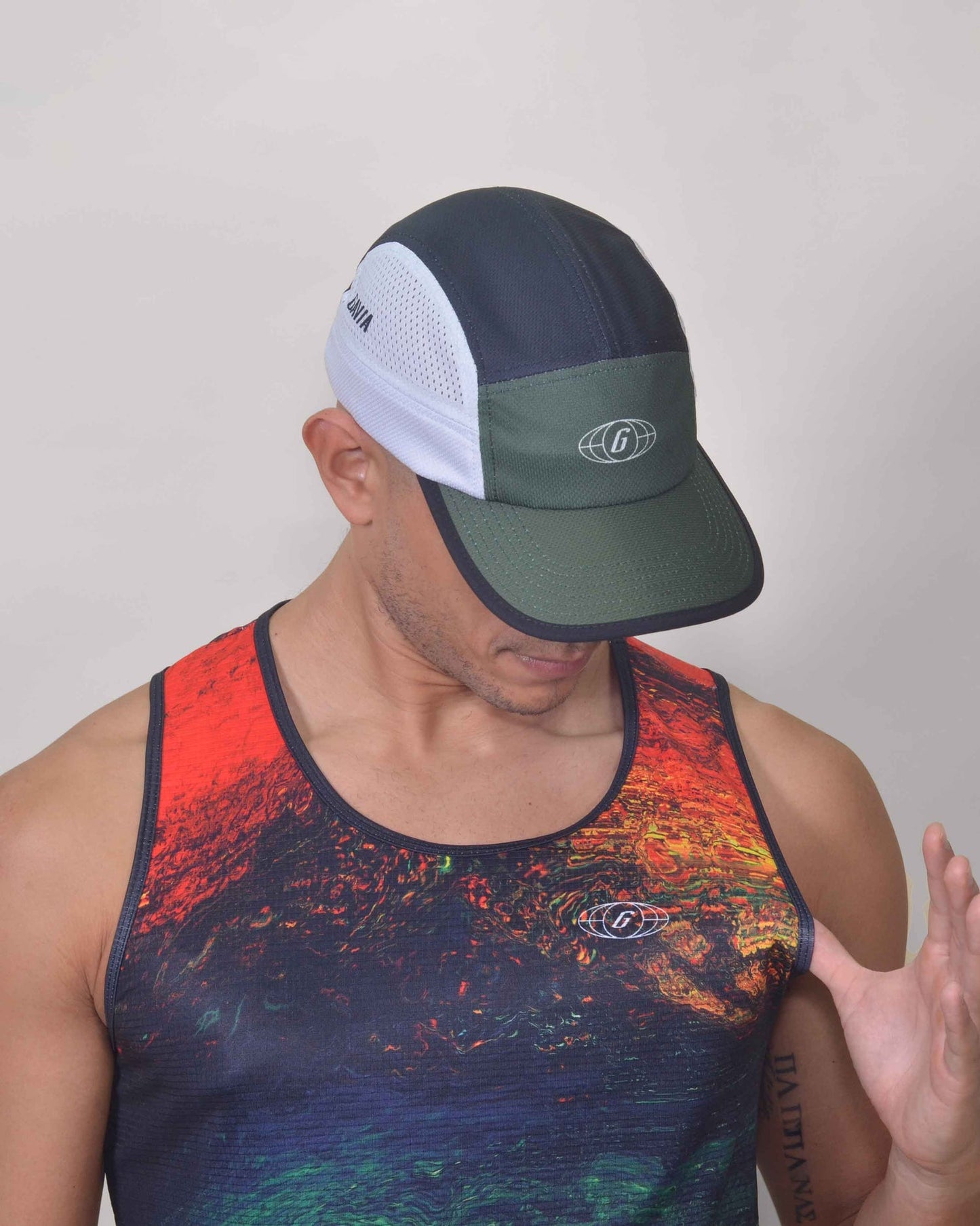 Polera Running Space Gavia - Camiseta de correr sin mangas. Hombre