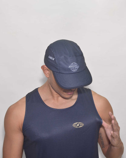 Polera Running Tiniebla Gavia - Camiseta de correr sin mangas. Hombre