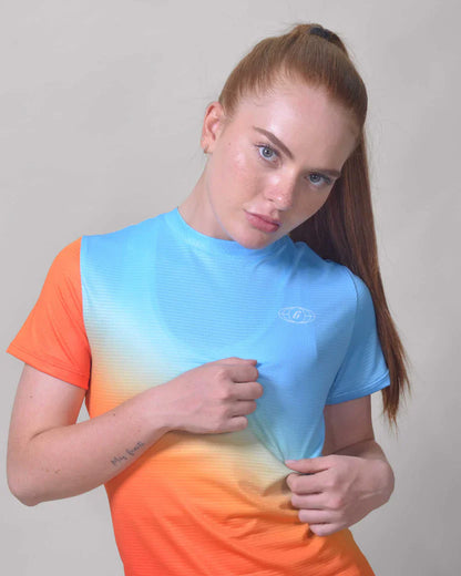Gavia Newton - Polera de Running Manga corta mujer