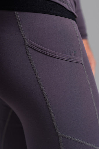 Ultimate Calza Larga Compresiva Deportiva Hombre (Gris Magnet)