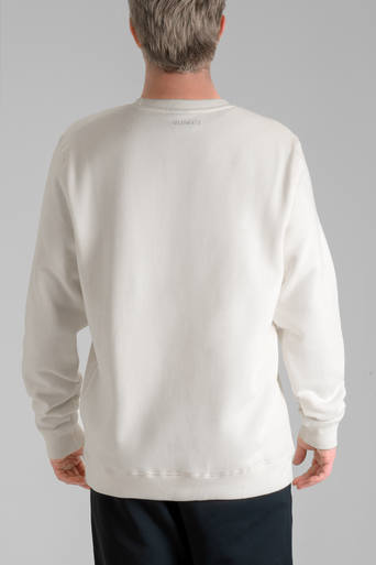 Ultimate Crew - Poleron de Hombre (Blanco Glacier)