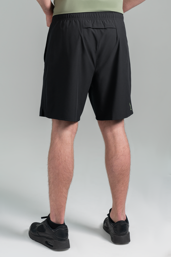 Ultimate Short Sport - Pantalones Cortos Deportivos de Hombre (Color Negro)