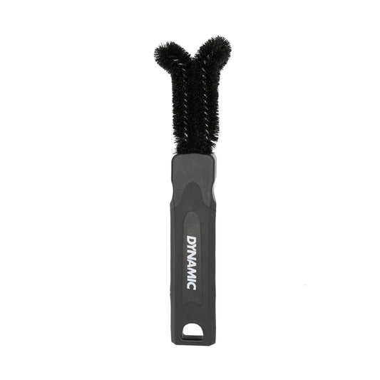 Dynamic two prong brush