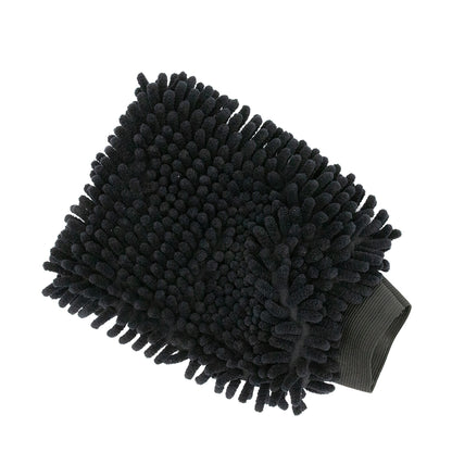 Dynamic microfibre cleaning glove