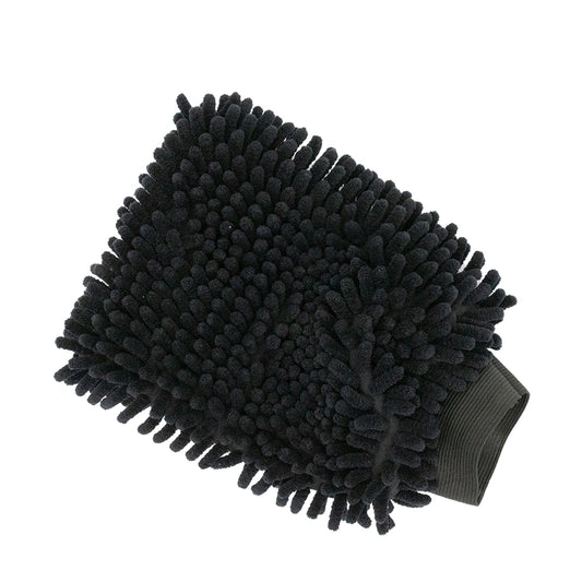 Dynamic microfibre cleaning glove