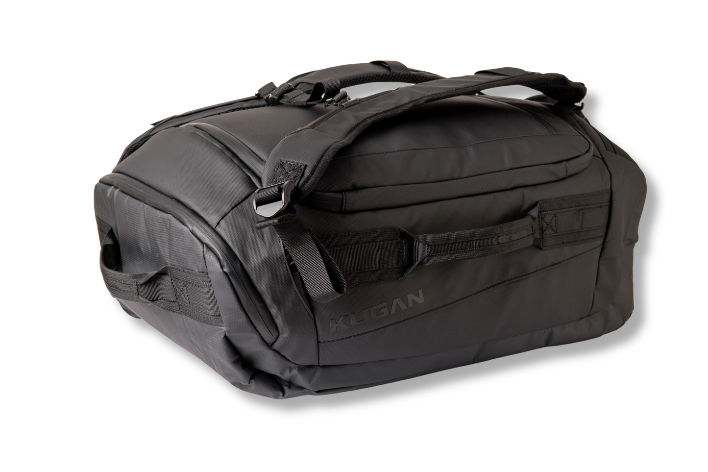 Kugan Duffel 40L - Bolso Mochila Carbon Black (Negro)