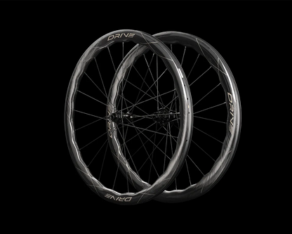 Elite Wheels Drive Helix 46D SS - Juego de Ruedas de Carbono perfil 46. Freno Disco