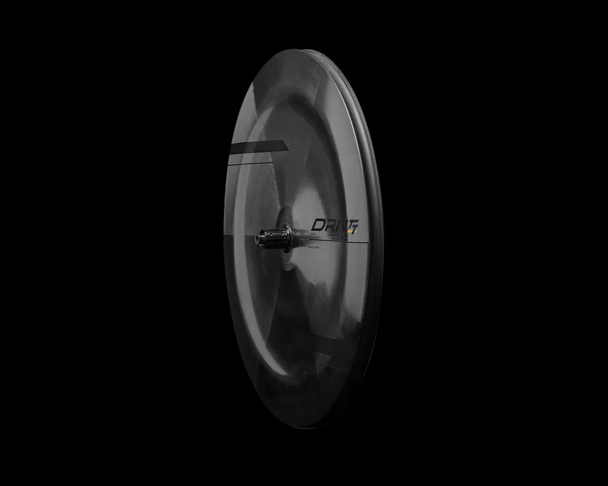 Elite Wheels Drive 65D CS + Drive TT / Juego de Ruedas Triatlón TT: Lenticular + delantera perfil 65 Carbono. Frenos disco