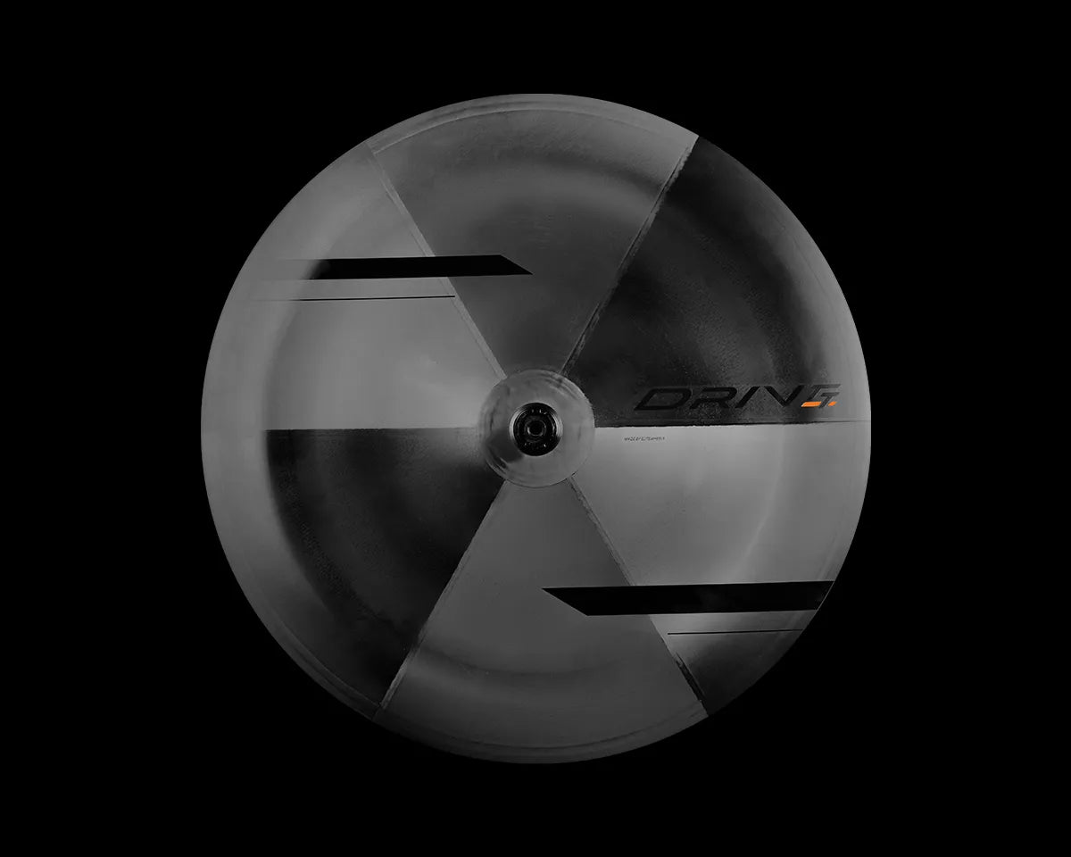Elite Wheels Drive 65D CS + Drive TT / Juego de Ruedas Triatlón TT: Lenticular + delantera perfil 65 Carbono. Frenos disco