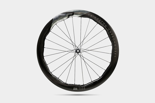 Princeton DUAL 5550 EVO - Juego de Ruedas de Ruta y Gravel carbono Freno Disco (Diferentes colores y nucleo)