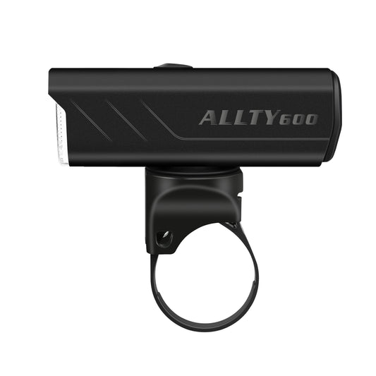 Magicshine ALLTY 600 V2.0 – Luz delantera de bicicleta urbana recargable por USB-C.